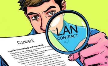 La Letra Pequeña de los Contratos de Préstamo